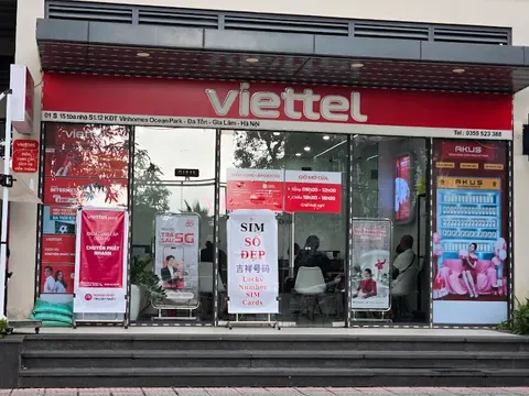 Cửa hàng Telebox tại Vinhomes Ocean Park, Gia Lâm, Hà Nội
